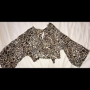 Forever21 Chettah Blouse
